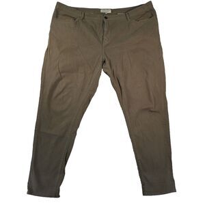 Dapper Boi Chino Slim Premium Pants Stretch Unisex Size 48x31 Olive Green Preppy